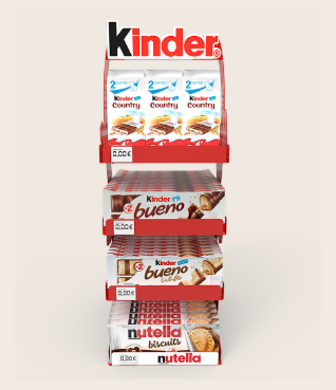 Présentoir Kinder Bueno